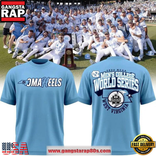 North Carolina Tar Heels 2026 NCAA Men’s College World Series OmaHeels T Shirt
