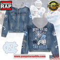 North Carolina Tar Heels Go Hells Hooded Limited Edition Denim Jacket