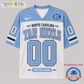 North Carolina Tar Heels NCAA College Team Pride Personalized Football jersey