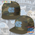 North Carolina Tar Heels NCAA Field Ops Camo Snapback Cap