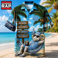 North Carolina Tar Heels NCAA No Work No Stress Hawaiian Shirt