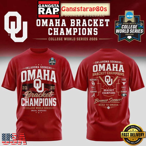North Carolina Tar Heels Omaha Bracket Championship 3D T Shirt