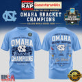 North Carolina Tar Heels Omaha Bracket Championship T Shirt