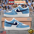 North Carolina Tar Heels Welcome The New Season 2025 Custom Air Force 1 Sneakers Shoes
