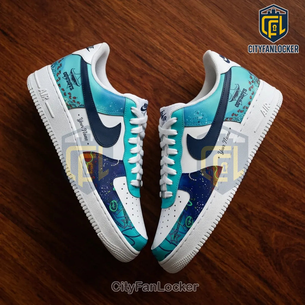 North Queensland Cowboys 2026 Indigenous Air Force 1 Sneakers