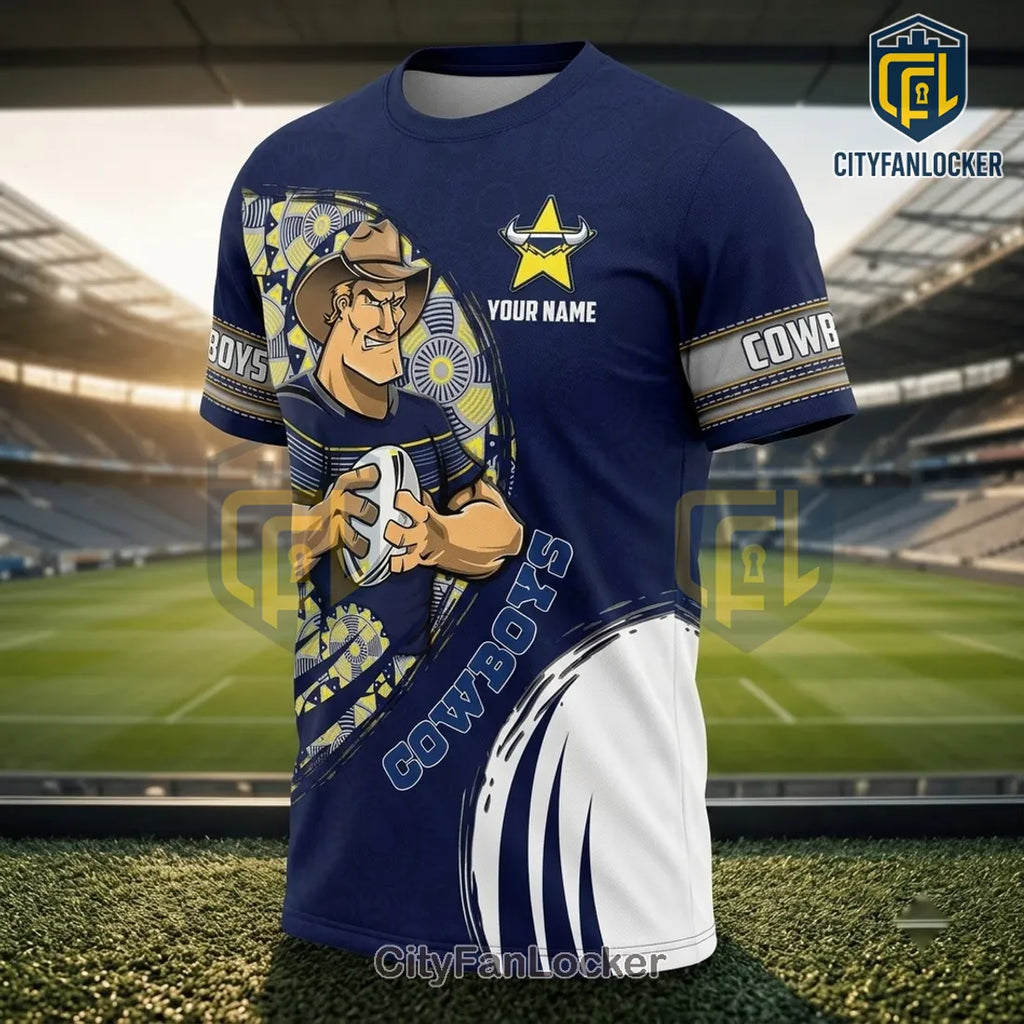 North Queensland Cowboys 2026 Navy Blue T-Shirt