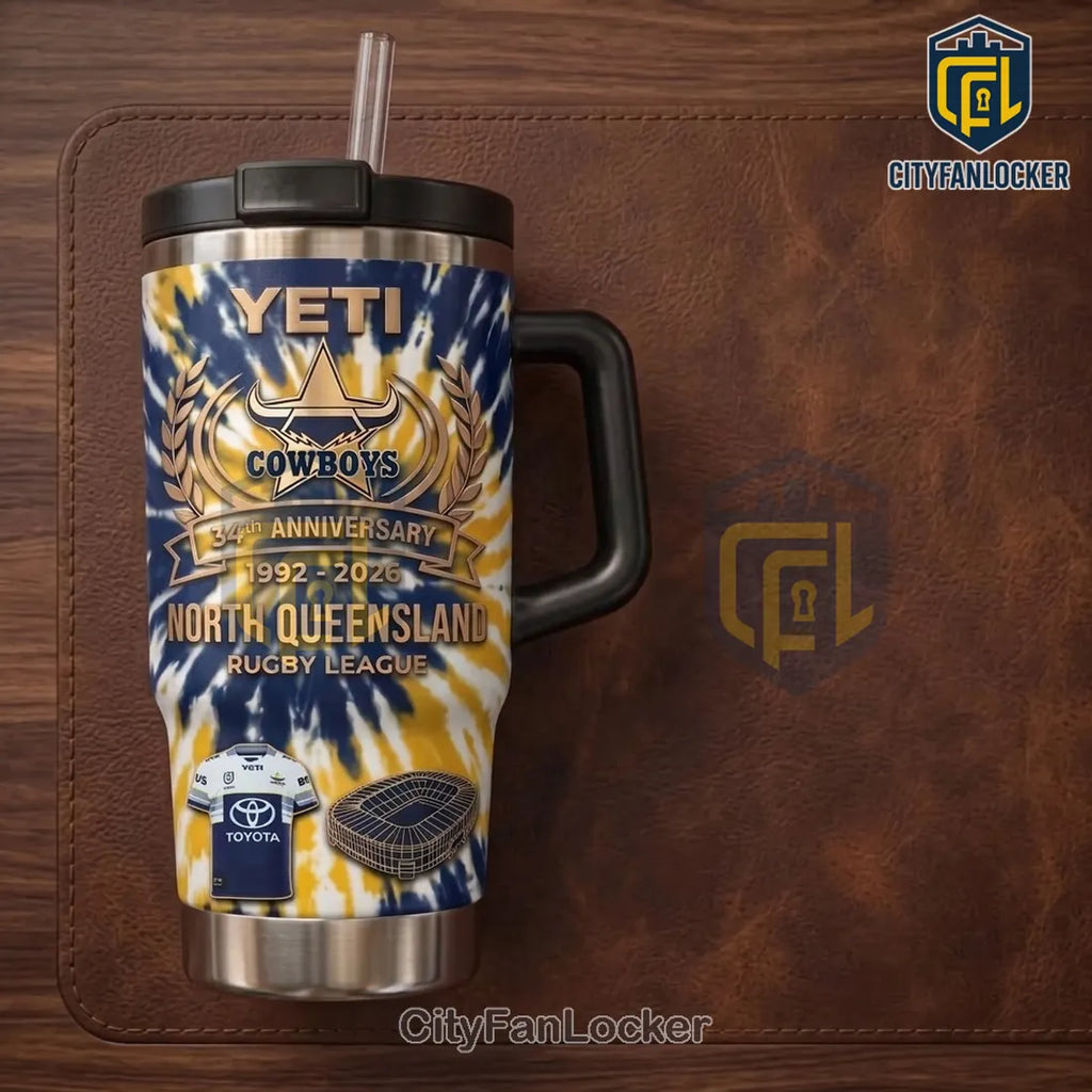 North Queensland Cowboys 34th Anniversary Stanley Tumbler