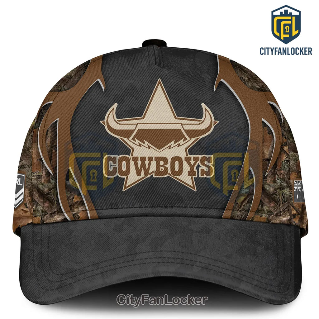 North Queensland Cowboys NRL Hunting Season Camo Hoodie