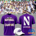 Northwestern Wildcats Champion 2026 NCAA Women’s Lacrosse National Champions Limited Edition 3D Shirt