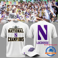 Northwestern Wildcats Champion 2026 NCAA Women’s Lacrosse National Champions Logo T Shirt