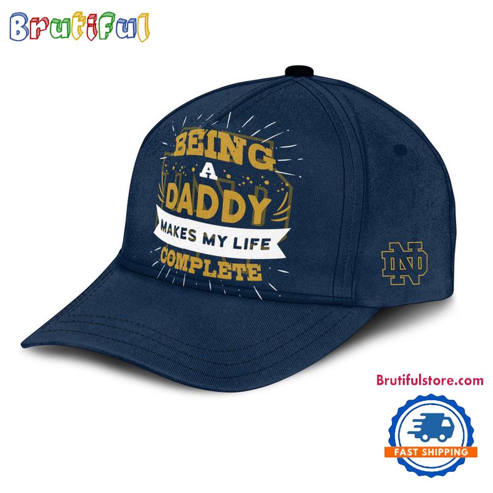Notre Dame Being A Daddy Best Father’s Day Gift Classic Cap