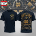Notre Dame Fighting Irish 2026 NCAA Firefighter Built for the Fire 3D Shirt