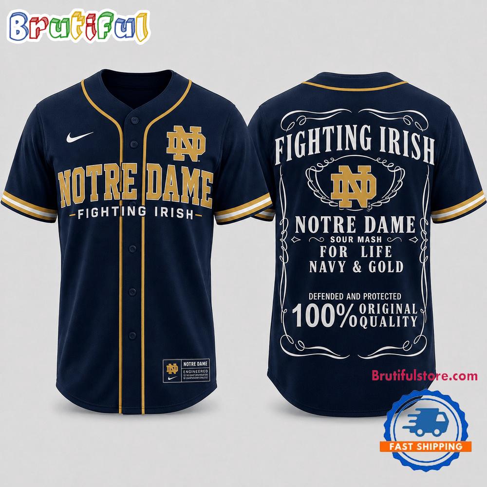 Notre Dame Fighting Irish 2026 NCAA For Life Fan Pride Baseball Jersey Shirt