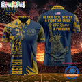 Notre Dame Fighting Irish 2026 NCAA Independance Day Design Polo Shirt