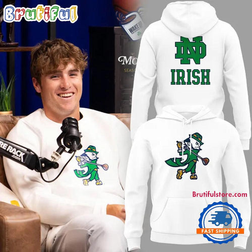 Notre Dame Fighting Irish Golf Leprechaun Hoodie T-Shirt