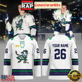 Notre Dame Fighting Irish Leprechaun Hockey 2025 Special Custom Hockey Jersey
