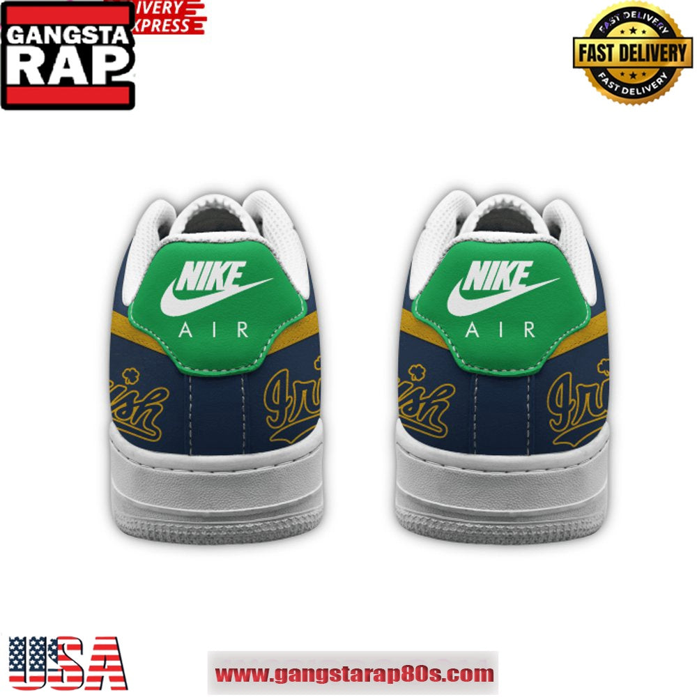 Notre Dame Fighting Irish Limited Edition Air Force 1 Running Sneakers Shoes