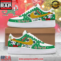 Notre Dame Fighting Irish Merry Christmas Air Force 1 Running Sneakers Shoes