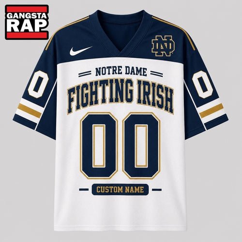 Notre Dame Fighting Irish NCAA College Team Pride Personalized Football jersey