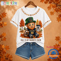 Notre Dame Fighting Irish NCAA Fall Is My Favorite Color Football Unisex 3D Shirt