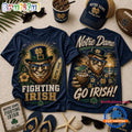 Notre Dame Fighting Irish NCAA Summer Tropical Mascot Unisex 3D Shirt