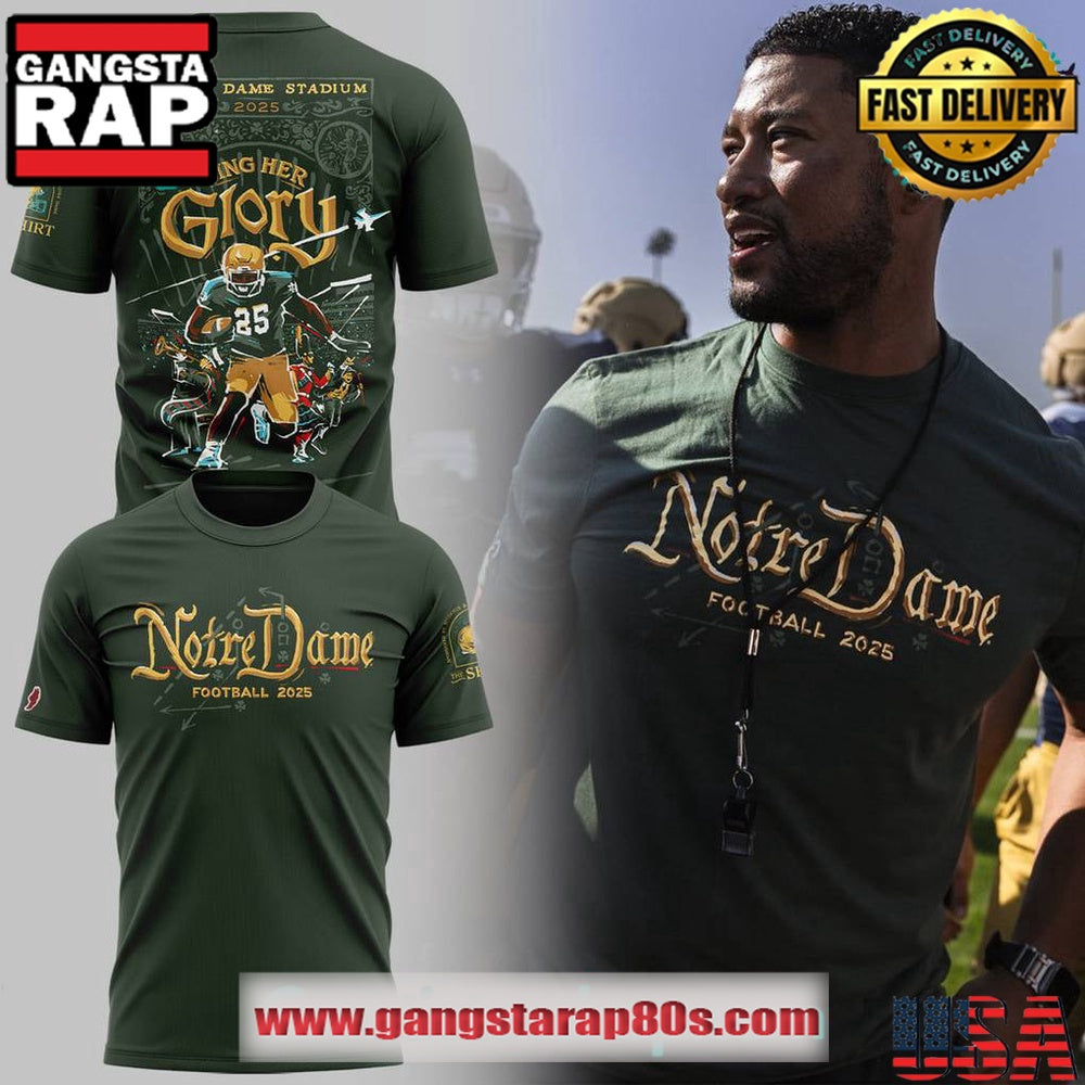 Notre Dame Fighting Irish New Season 2025 T Shirt