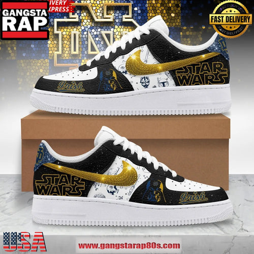 Notre Dame Fighting Irish x Star Wars Limited Air Force 1 Sneakers Shoes