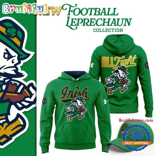 Notre Dame Football The Fighting Irish 2025 New Design Hoodie