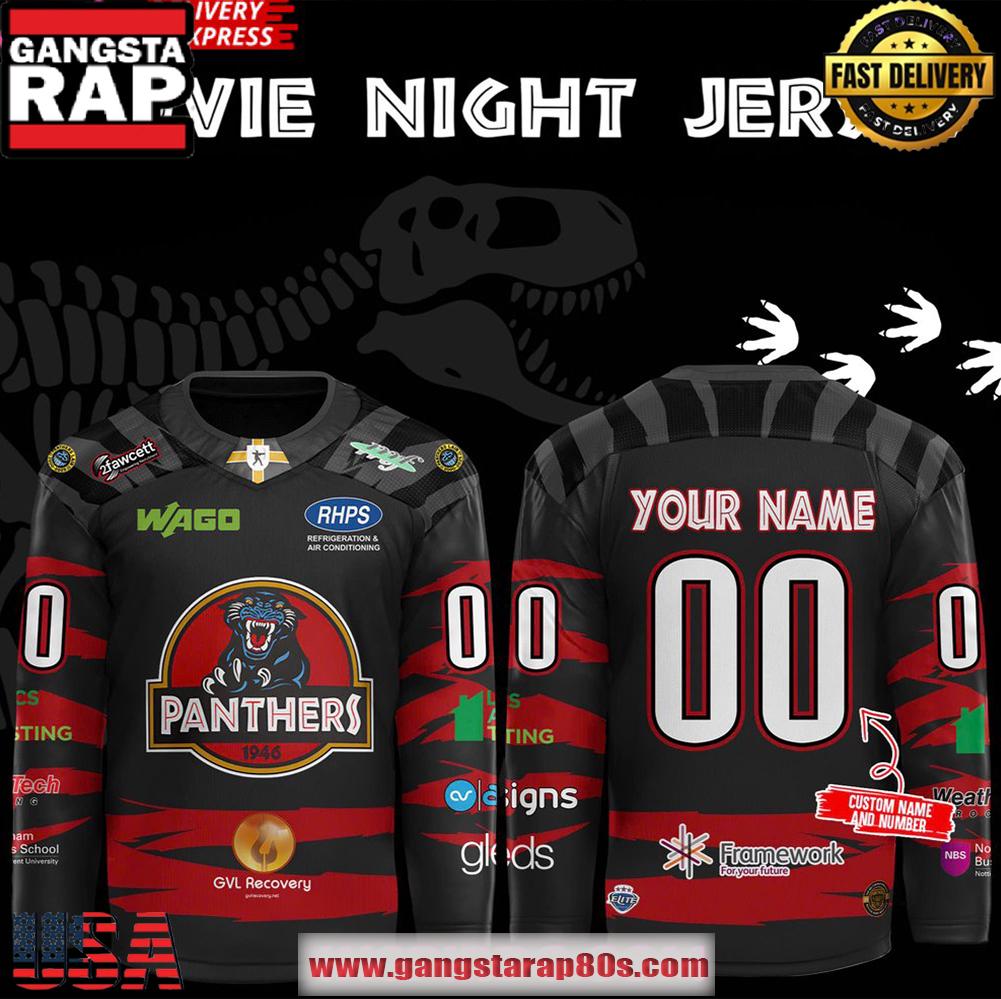 Nottingham Panthers Movie Night Limited Hockey Jersey