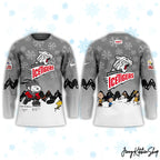Nurnberg Ice Tigers Peanuts Winter Hockey Jersey