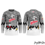 Nurnberg Ice Tigers Peanuts Winter Hockey Jersey