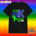 Ny Yankees It’s Ok to Not Be Ok Green Ribbon T Shirt