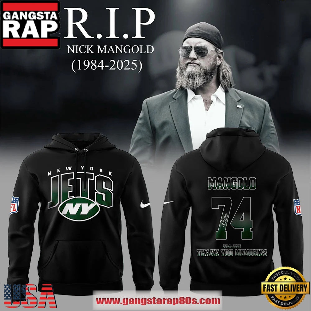 NY.Jets Legend Nick Mangold. Thank You Memories Combo Unisex Hoodie