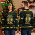 Oakland Athletics 1989 World Series Champions Trophy Ugly Christmas Sweater