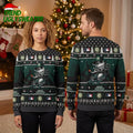 Oakland Athletics Jack Skellington Halloween Ugly Christmas Sweater