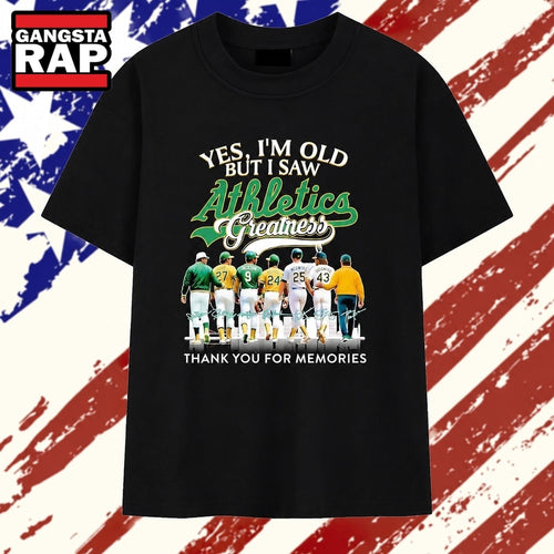 Oakland Athletics legends Hunter Jackson Henderson McGwire Eckersley signature T Shirt