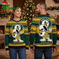 Oakland Athletics Snoopy With A’s Logo Ugly Christmas Sweater