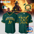 Oakland Athletics x Firefighter Appreciation Night Baseball Jersey