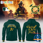 Oakland Athletics x Firefighter Appreciation Night Hoodie T-Shirt