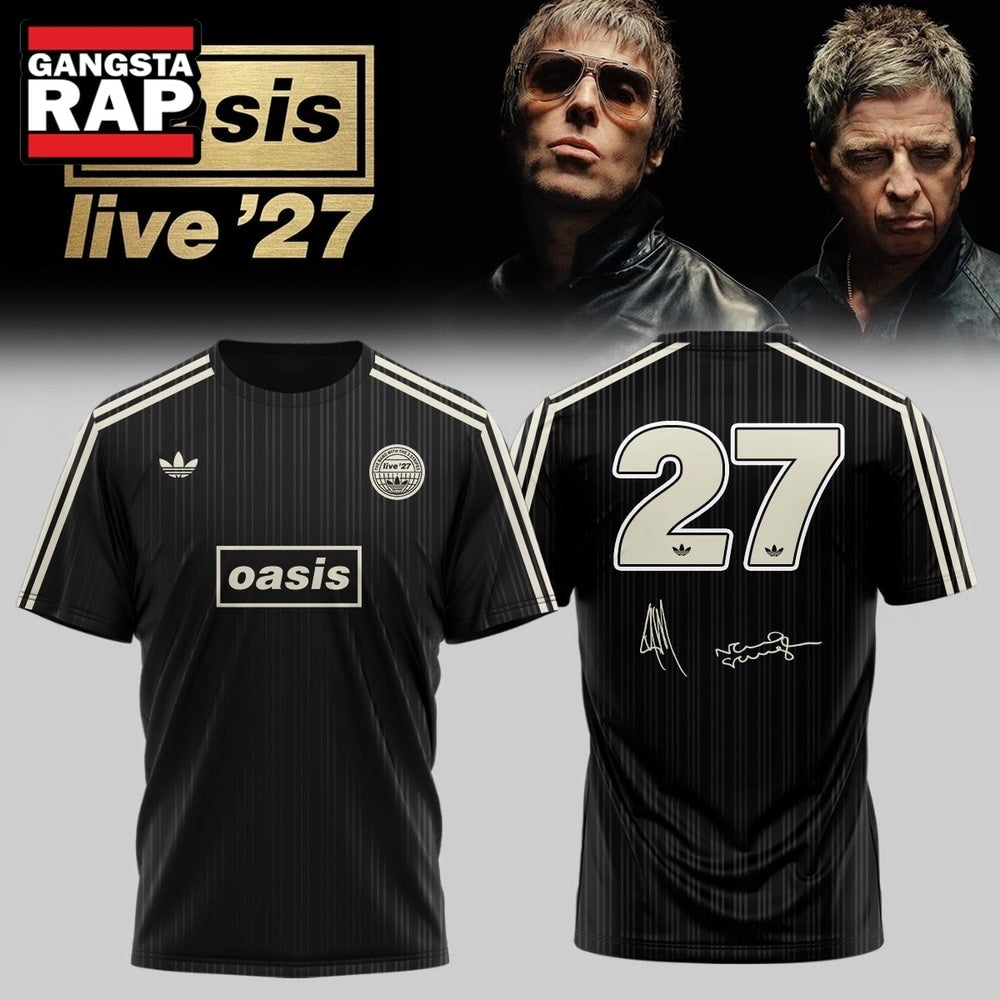 Oasis Live ’27 Limited Edition Signature 3D Shirt