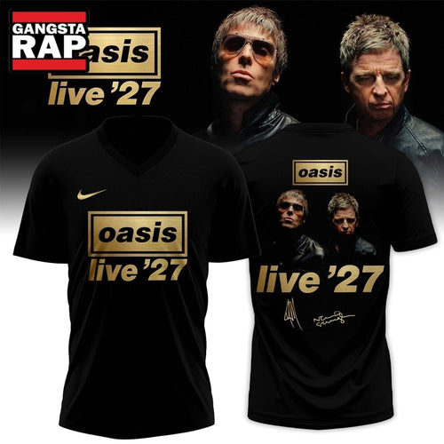 Oasis Live ’27 Limited Edition Signature Black Football Jersey