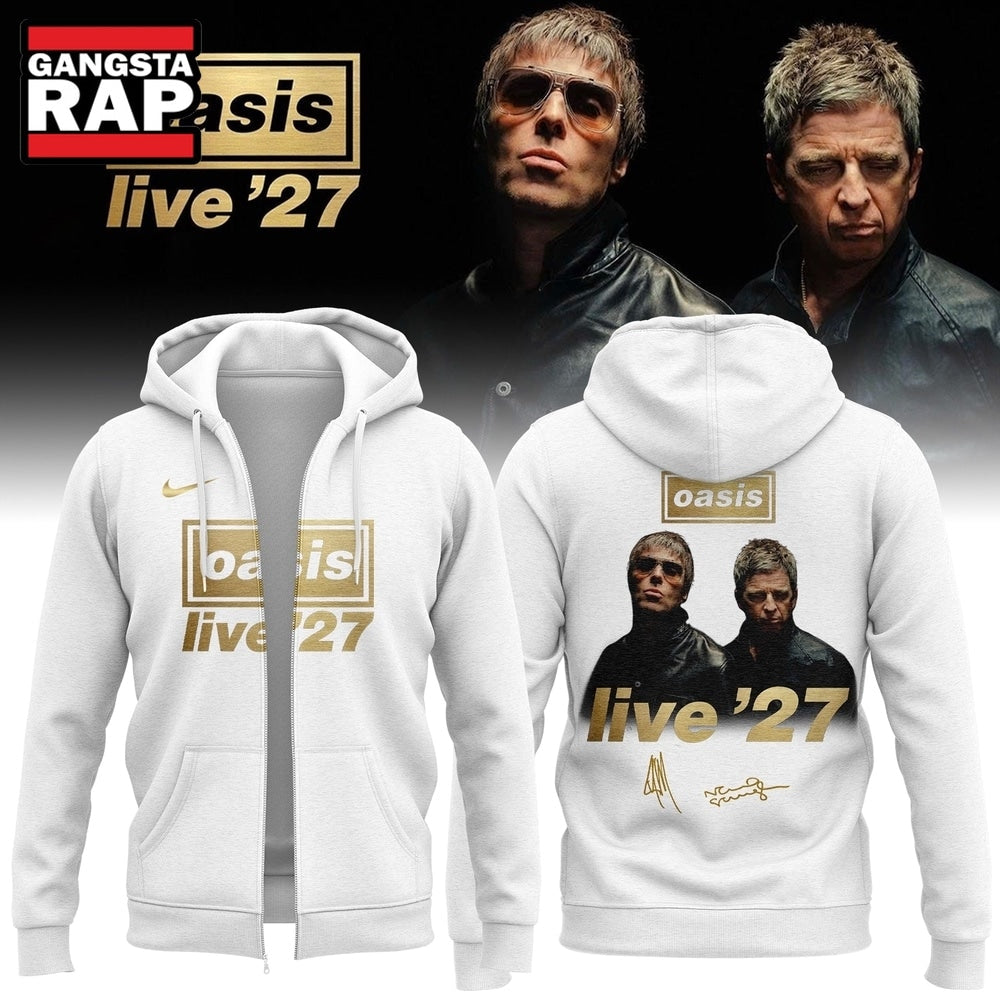 Oasis Live ’27 Limited Edition Signature Zip Hoodie