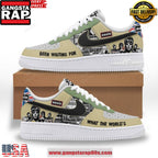 Oasis Rock Band Limited Edition Air Force 1 Sneakers Shoes