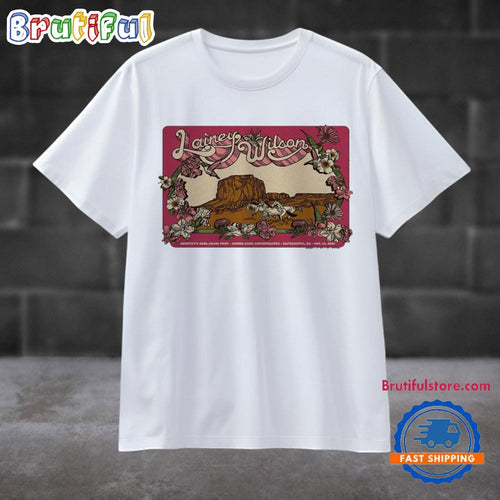 October 19 2024 Ameris Bank Amphitheatre Alpharetta Ga Lainey Wilson T Shirt