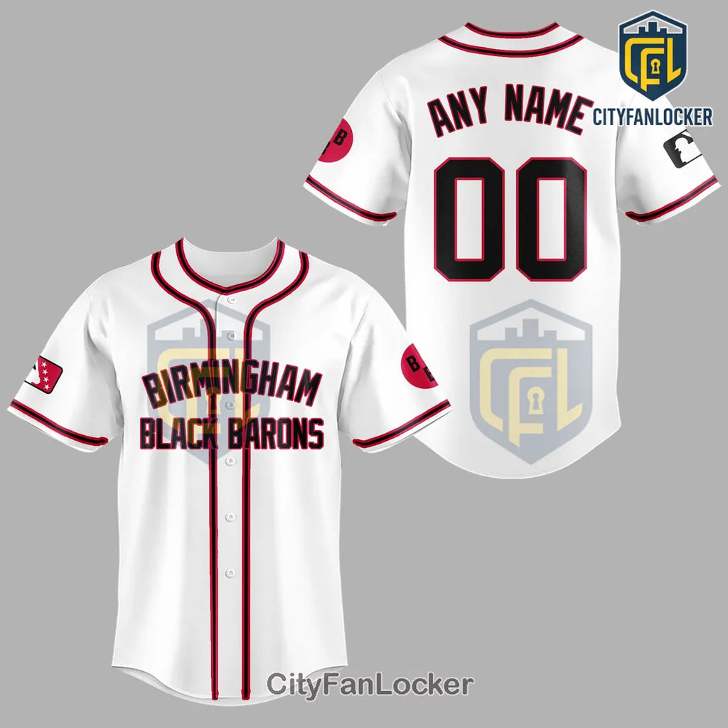 Official Birmingham Black Barons 2026 Limited Edition Baseball Jersey