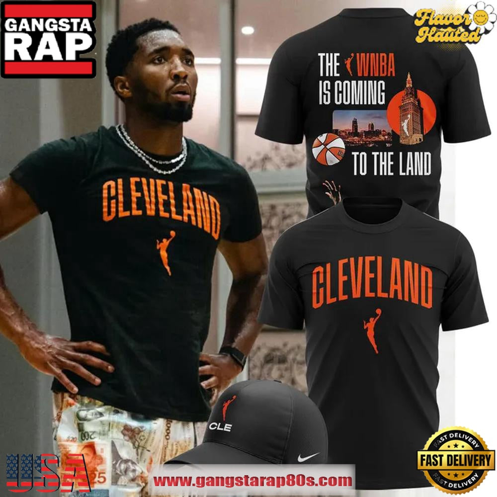 Official Cleveland WNBA Welcome Edition 3D T Shirt