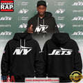 Official New York Jets New 2026 Black Hoodie