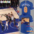 OG Anunoby New York Knicks NBA Final 2026 Blue T Shirt