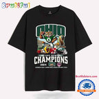 Ohio Bobcats Cure Bowl Champions Of 2024 Proud Mascot T Shirt