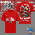 Ohio State Buckeyes 2026 NCAA Cotton Bowl Game Champions Limited 3D Shirt